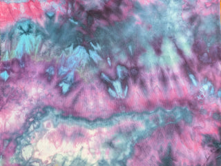 Tie-dye Hooded Poncho