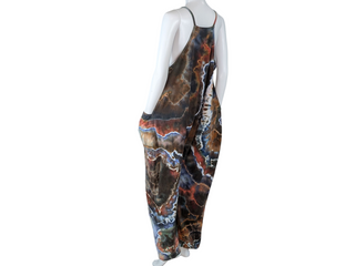 Women's XL Tie-dye Jumpsuit