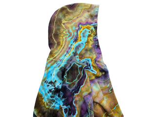 Women's Small Tie-dye Pullover Hoodie