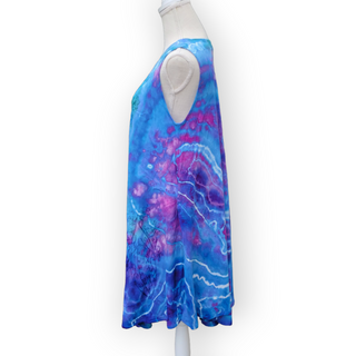 Women's OSFA Tie-dye Flowy Rayon Dress