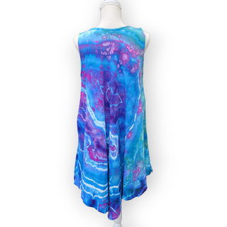 Women's OSFA Tie-dye Flowy Rayon Dress