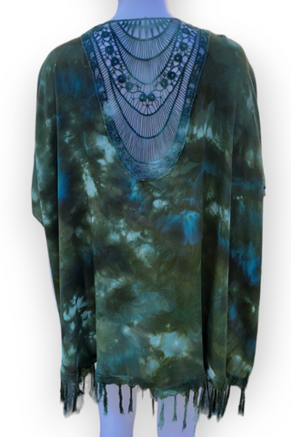 OSFA Rayon Shawl with Fringe