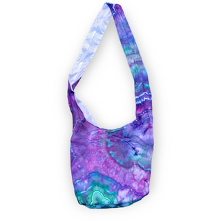 Purple and Green Boho Bag