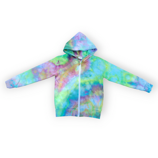 Youth 5/6 Tie-dye Zip Up Hoodie