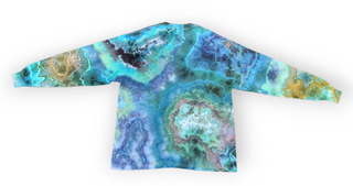 Men's XL Long-sleeved Tie-dye T-Shirt