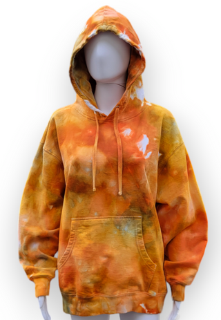 Men's Large Tie-dye Pullover Hoodie