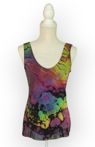 Women's XL Reverse Dye Tank Top
