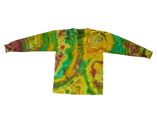 Men's Large Tie-dye Long Sleeve T-Shirt