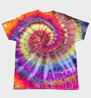 Men's XL Column/Spiral Tie Dye T-Shirt