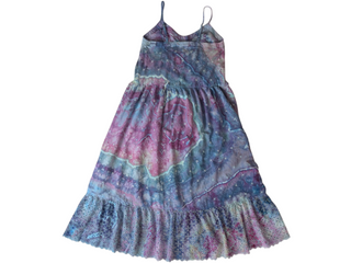 Women's Small Tie-dye Embroidered Sundress