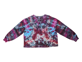 Women's XL Tie-dye Long Sleeve Top