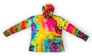 Women's Large Reverse-dyed Lightweight Zipup Hoodie