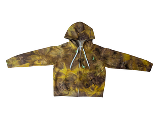 Women's XL Tie-dye Zip Up Hoodie