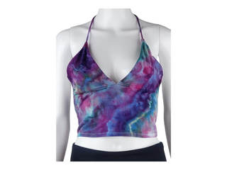 Women's Medium Halter Crop Top Tank