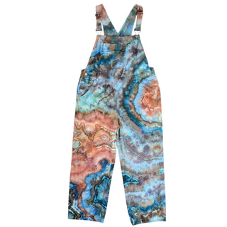 Women's Large Tie-dye Overalls