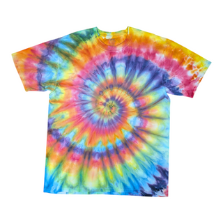 Men's XL Spiral Tie-dye T-Shirt