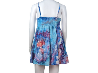 Women's Small Flowy Tie-dye Dress