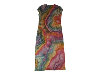 Women's Large Tie-dye T-Shirt Dress