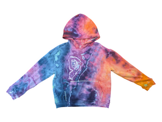 Youth Small Tie-dye Hoodie