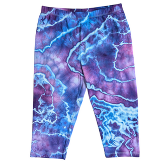 Women's Medium Tie-dye Capri Leggings