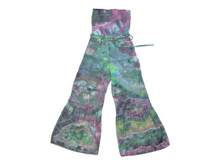 Women's Medium Strapless Tie-dye Jumpsuit