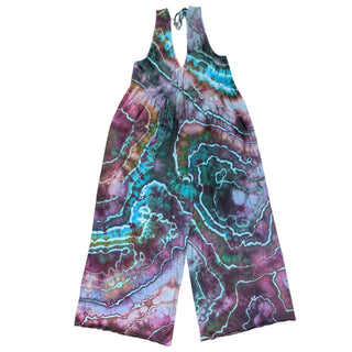 Women's Medium Tie-dye Flowy Jumpsuit