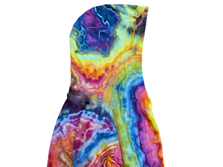 Women's 2XL Tie-dye Pullover Hoodie