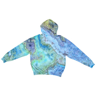 Men's Medium Tie-dye Zip-up Hoodie