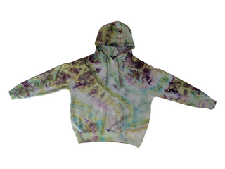 Women's Large Tie-dye Pullover Hoodie