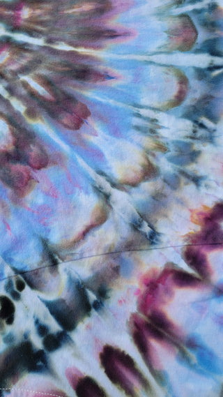 Men's 4XL Spiral Tie-dye T-Shirt