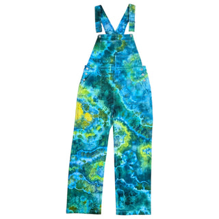 Women's Large Tie-dye Overalls