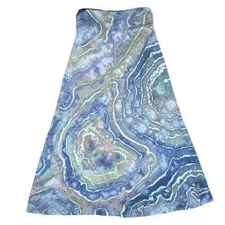 Women's 3XL Tie-dye Maxi Skirt