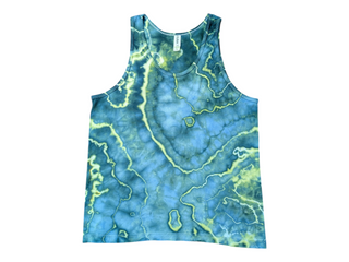 Men's Large Tie-dye Tank Top