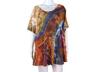 Women's 3XL Tie Dye Top