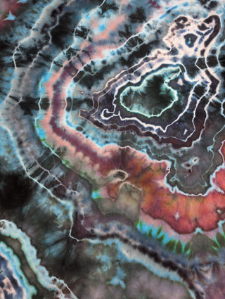 Men's Large Tie-dye Long-sleeved T-Shirt