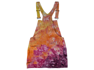 Women's Small Tie-dye Overall Dress