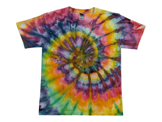 Youth Medium Spiral Tie-dye T-Shirt