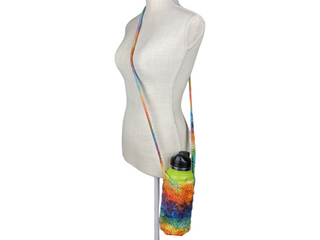 Tie-dye Crocheted Water Bottle Holder