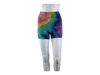 Women's XS Tie-dye Workout Shorts