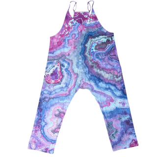 Women's Large Tie-dye Jumpsuit