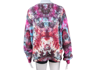 Women's XL Tie-dye Long Sleeve Top