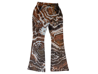 Women's Large Tie-dye Flare Sweatpants