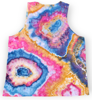 Men's XXL Geode Tie-dye Tank Top