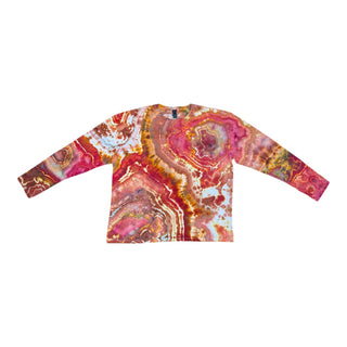 Men's 3XL Geode Long-Sleeve T-Shirt