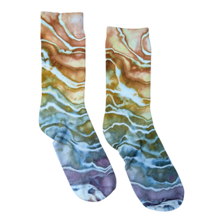 Women's Tie-dye Crew Socks