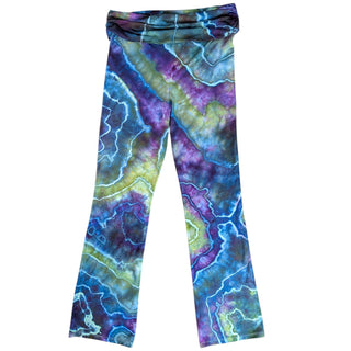 Women's XL Tie-dye Flare Yoga Pants