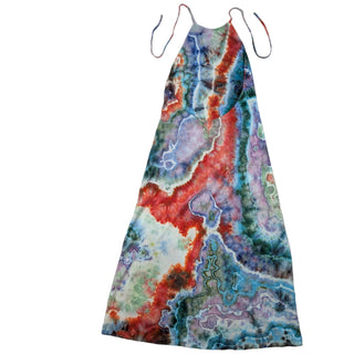 Women's XL Tie-dye Maxi Dress