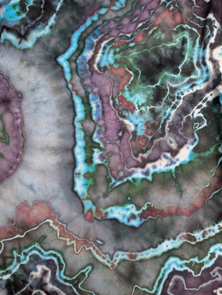 Men's Large Tie-dye Long-sleeved T-Shirt