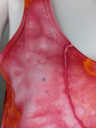 Women's Large Tie-dye Tank Top (discounted due to blue specks of dye)