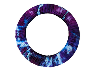 Tie-Dyed Steering Wheel Cover